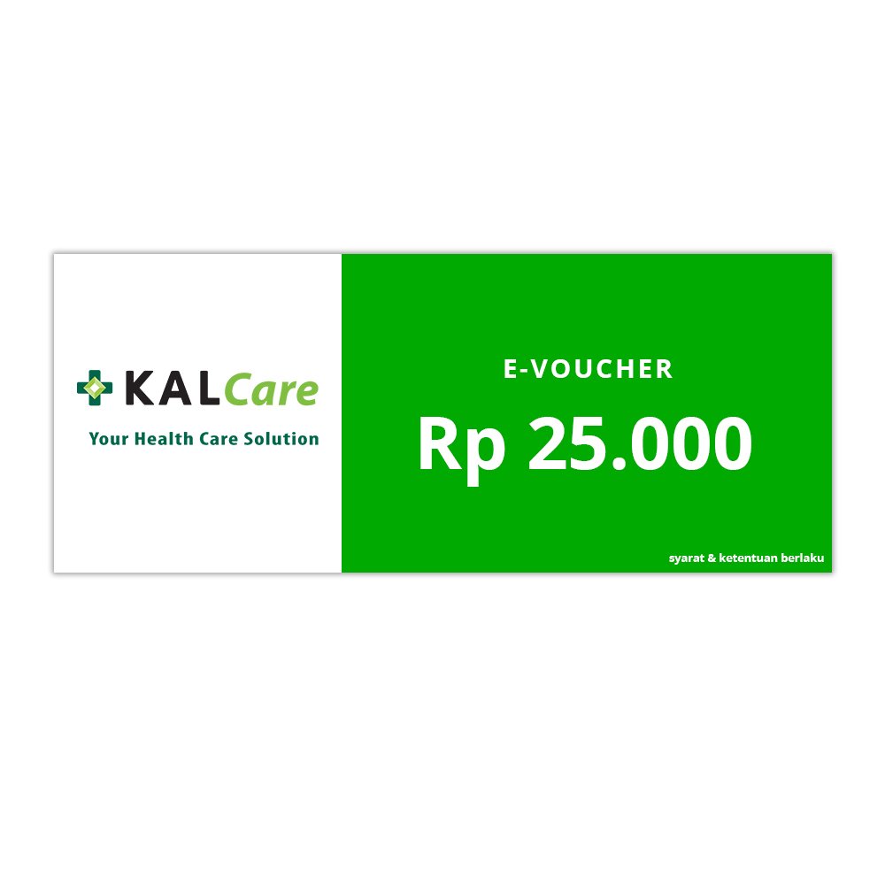 E-VOUCHER KALCARE.COM RP.25.000